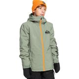 Quiksilver Morton Youth Erkek Çocuk Snowboard Ceketi - Yeşil - 12 Yaş