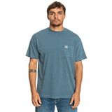 Quiksilver Naturaldye Kttp Erkek Kısa Kollu T-Shirt Lacivert XS Lacivert