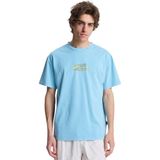 Quiksilver Nd Nature Magic Erkek Mavi Tişört - XL