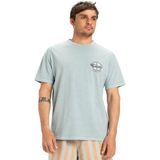 Quiksilver Nd Wake Up World Erkek Gri Tişört - M