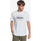 Quiksilver Never Lost Ss Erkek Tişört - XS - Beyaz - Beyaz