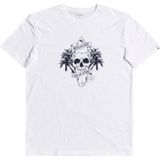 Quiksilver Night Surfer Ss Beyaz Erkek T-Shirt - XS