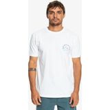 Quiksilver Originalbarrel Erkek Beyaz Tişört - 2XL