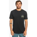 Quiksilver Originalbarrel Erkek Siyah Tişört - XL