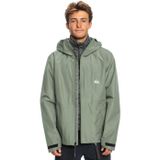 Quiksilver Over Cast GORE-TEX® - Erkekler için Su Geçirmez Kışlık Ceket - Su Geçirmez Kışlık Ceket - Erkek - XXL - Yeşil
