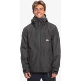 Quiksilver Over Cast Gore Tex Jk Erkek Mont - S - Koyu Gri