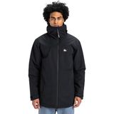 Quiksilver Overcast 3k Parka Antrasit Erkek Mont - XL