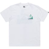 Quiksilver Palm Lines Erkek Beyaz Tişört