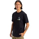 Quiksilver Palm Lines Erkek Siyah Tişört - XS