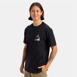 Quiksilver PALM LINES SS Siyah Erkek Kısa Kol T-Shirt - XL