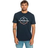 Quiksilver Passthepride Erkek Mavi Tişört - Lacivert - XS