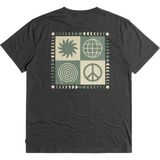 Quiksilver Peace Phase Erkek Yeşil Tişört - M