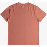 Quiksilver Peace Phase Ss Tee Erkek T-Shirt - M - Kiremit