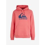 Quiksilver Pembe Erkek Kapüşon Regular Fit Sweatshirt AQYFT03356BIG LOGO HOODIE