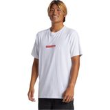 Quiksilver Qs Clicker Logo Dna Erkek Beyaz Tişört - M
