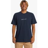 Quiksilver Qs Rushed Logo Dna Erkek Lacivert Tişört