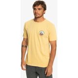Quiksilver Qsbubblestamp Erkek Sarı Tişört - XS
