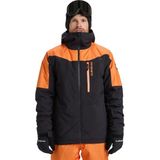 Quiksilver Quıksılver Tıtano Jk Erkek Almond - Solid Snowboard Ceketi EQYTJ03513-CMD0 - Siyah - Turuncu