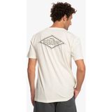 Quiksilver Quikwords Erkek Bej Tişört