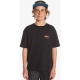 Quiksilver Radicalflag B Erkek Çocuk Siyah Tişört - 16 Yaş