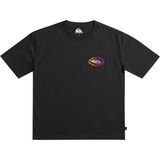 Quiksilver Radicalflag B Erkek Çocuk Siyah Tişört - 8 Yaş