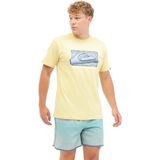 Quiksilver Retro Fade Erkek Tişört - Sarı