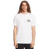 Quiksilver Retro Fade - Tişört Erkekler için EQYZT07231., Beyaz, XL