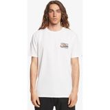 Quiksilver Retrofade Erkek Beyaz Tişört - 2XL