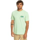 Quiksilver Retrofade Erkek Yeşil Tişört - XS