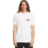 Quiksilver Retrofade M Tees Erkek T-Shirt EQYZT07231-WBB0 - Beyaz