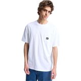 Quiksilver Salt Water Pock Erkek Beyaz Outdoor T-Shirt EQYZT08205-WBB0 - M