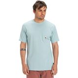 Quiksilver Salt Water Pocket Erkek Tişört - Turkuaz - M