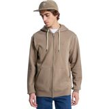 Quiksilver Salt Water Zip Hoodie Kahverengi Erkek Sweatshirt
