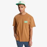 Quiksilver Serenity Splash Erkek Kahvrerengi T-Shirt
