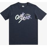 Quiksilver Signaturemove B Erkek Çocuk Mavi Tişört - Lacivert - 8 Yaş