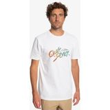 Quiksilver Signaturemove Erkek Beyaz Tişört - XS