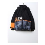 Quiksilver Silvertip Siyah Çocuk Kayak Montu