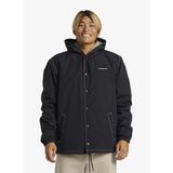 Quiksilver Siyah Erkek Mont EQYJK04110RAIN CLOUD WARM HOODED CO