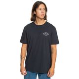 Quiksilver Siyah Erkek O Yaka Baskılı T-Shirt EQYZT07667_OMNI LOCK
