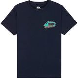 Quiksilver Skeleton Ride Erkek Çocuk Mavi Tişört