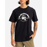 Quiksilver Skull Lines Erkek Siyah Tişört - M