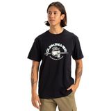 Quiksilver Skull Lines Ss erkek tişörtü, Siyah, XL