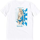 Quiksilver Slowburnss Erkek Tees Wbb0 Tişört Eqyzt05759-Wbb0 - XS - Beyaz