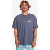 Quiksilver Spin Cycle Erkek Mavi Tişört