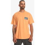 Quiksilver Spin Cycle Ss Erkek T-Shirt - Turuncu - M
