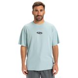 Quiksilver Spor T-Shirt Kısa Kollu Mavi Beden, XL, EQYZT08021, Aqua Sky, Erkek