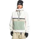 Quiksilver Steeze Jk Erkek Bej Snowboard Ceketi - Krem