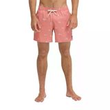 Quiksilver Stretch Printed Erkek Pembe Volley Erkek Deniz Şortu Eqyjv04217