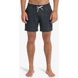 Quiksilver Stretch Printed Volley 16 Erkek Deniz Şortu - Koyu Gri