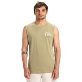 Quiksilver Summer Road Muscle Kolsuz Atlet Tişört, L, EQYZT08029, Aloe, Erkek